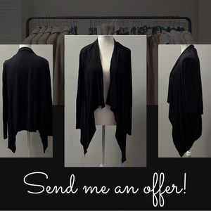 Woman’s Black Cardigan